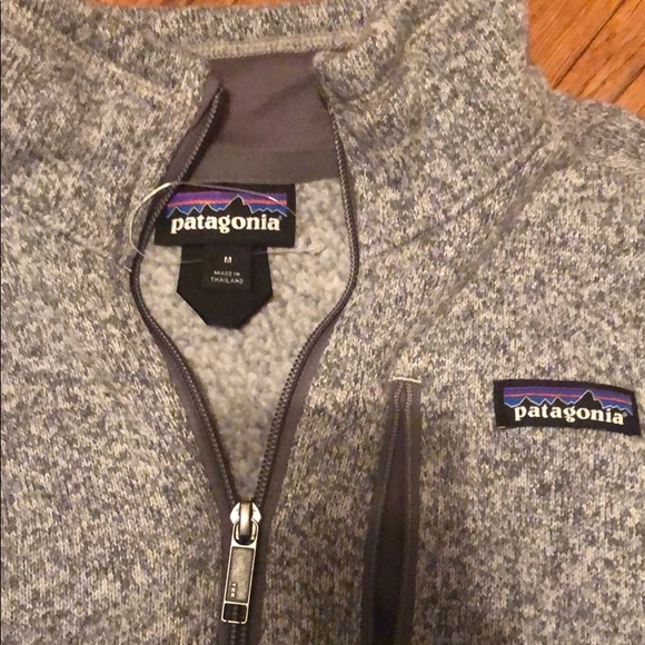 Patagonia gray zip up - Picture 2 of 3
